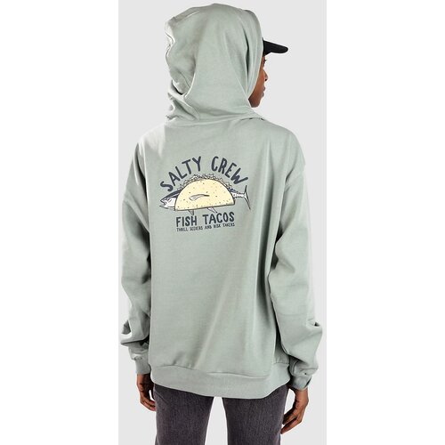 Salty Crew Baja Fresh Pulover s kapuco sage Cene