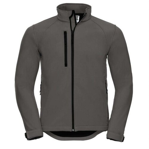 RUSSELL Dark Grey Men's Soft Shell Jacket Slike