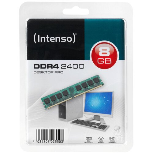  (Intenso) Memorija DDR4 8GB@2400MHz, CL17 - DDR4 Desktop 8GB/2400MHz Cijene