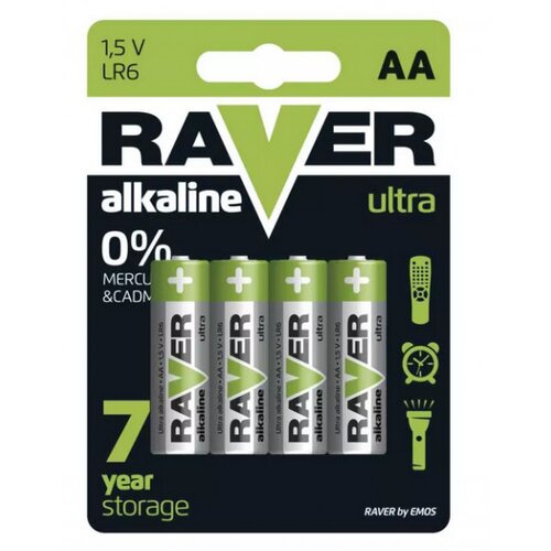 Erba Emos baterije baterija raver alkalne lr06 aa ( 1534 ) Slike