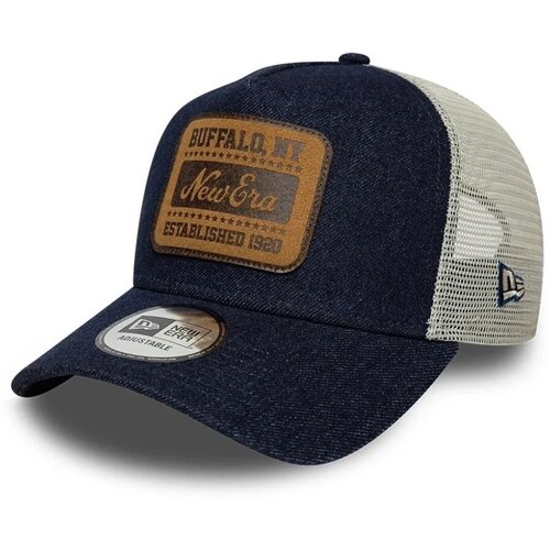 New Era Kape s &scaron;iltom Ne Patch Denim Trucker Newera Modra Cene