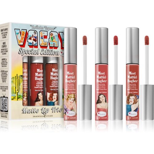 TheBalm Voyage Vacay Trio set za ustnice z mat učinkom (3 kos) Cene
