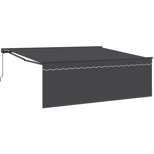 Okvir tende Žuta i bijela 350 x 250 cm Poliester s PU premazom Slike