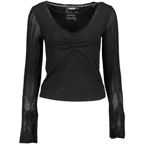 Desigual SWEATER WOMAN BLACK Slike