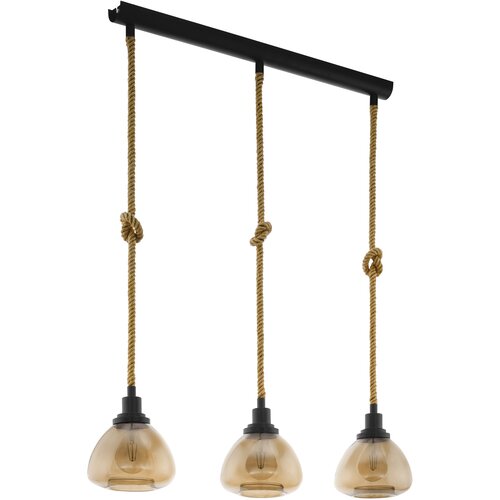 Eglo Viseća lampa RAMPSIDE 3xE27 895 mm amber staklo 43192 Cene