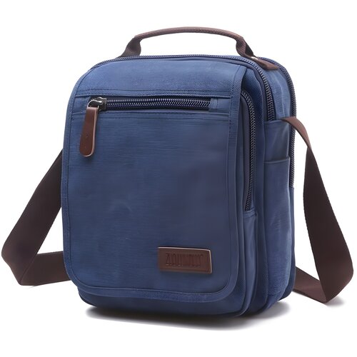 IZMAEL Mu&amp;scaron;ka Crossbody Torba ZUOLUNDUO - Plava Slike
