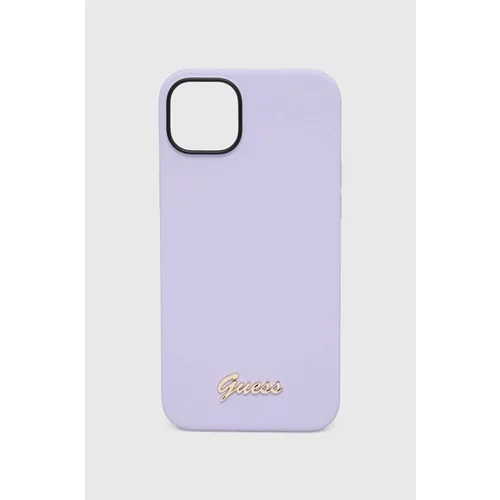 Guess Etui za telefon Iphone 14 Plus 6,7" vijolična barva