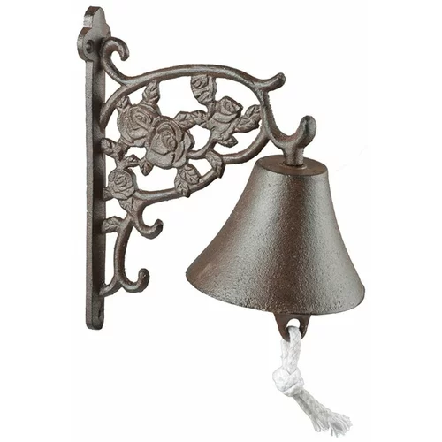 Esschert Design Metalno zvono Rose –