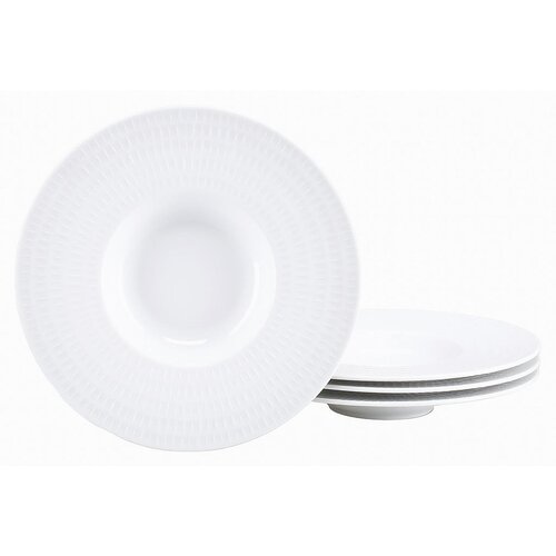 Creatable GURMANSKI KROŽNIK Show Time Stripes Weiss 27/4 cm Slike
