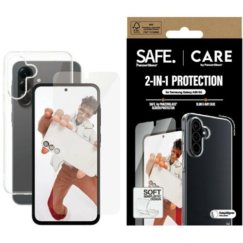 PanzerGlass KOMPLET ZA&Scaron;ČIT 2V1 ZA OVITEK IN STEKLO SAMSUNG GALAXY A56 5G, (5000062742) Cene