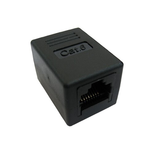 Roline (Value) RJ-45 Coupler Cat.6 UTP black Slike