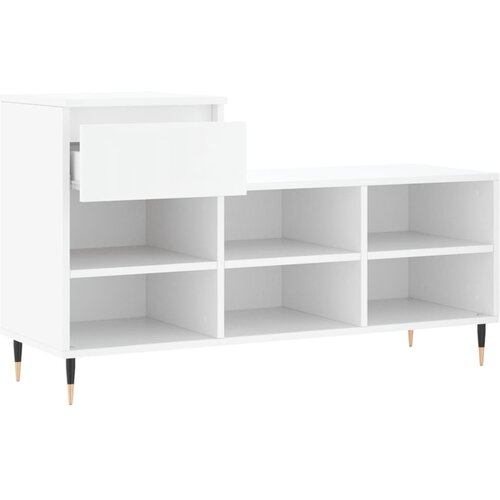  za cipele bijeli 102 x 36 x 60 cm od konstruiranog drva Slike