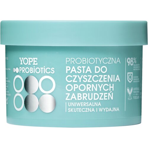 Yope Probiotics naravna čistilna pasta za trdovratno umazanijo - 160 g Cene