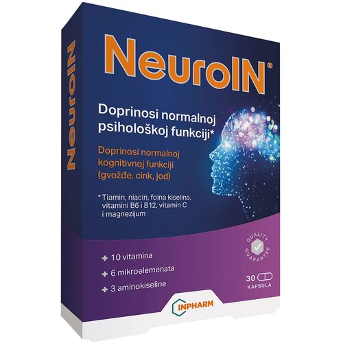 Inpharm Diet NeuroIN, 30 kapsula Cene