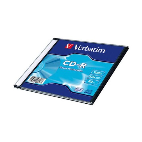  CD-R,VERBATIM, 700 MB,52X,EXTRA PRO.SLIM CASE Cijene