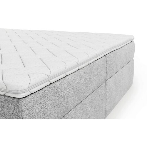 Chameo POSTELJA Z VZMETNICO 200 cm x 200 cm , tekstil svetlo siva Slike