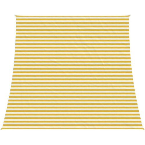  Senčna platna Rumena in Bela 4 / 5 x 4 m HDPE, (5000241207) Cene