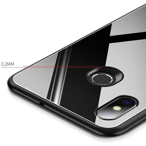  Maskica sa poleđinom od kaljenog stakla za Xiaomi Mi 8 SE Slike