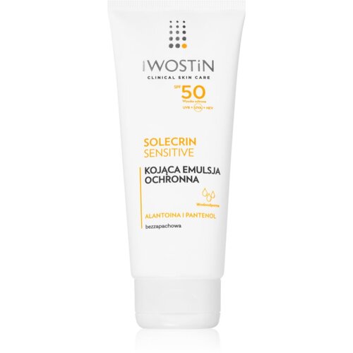 Iwostin Solecrin za&amp;scaron;titna emulzija za osjetljivu kožu lica sklonu crvenilu SPF 50 100 ml Slike