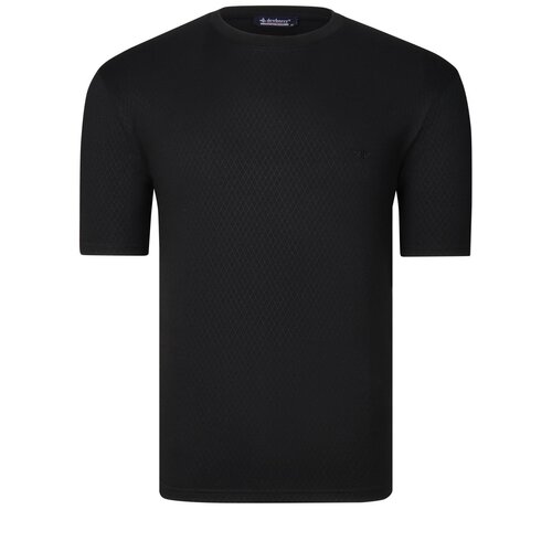 Dewberry T0737 MENS T-SHIRT-PLAIN BLACK Slike