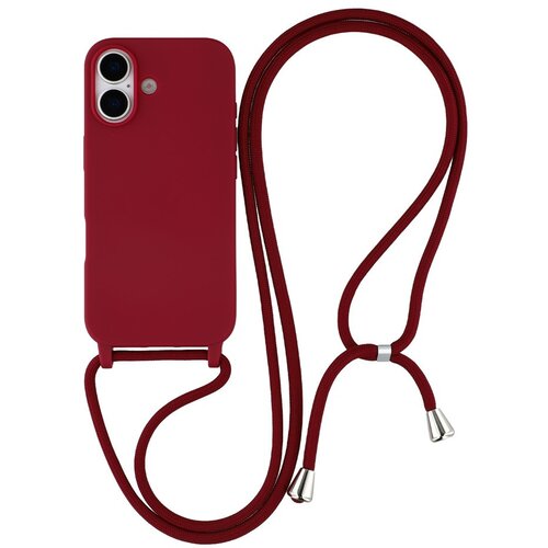  Maska sa vezicom za iPhone 17 - Dark Red Cijene