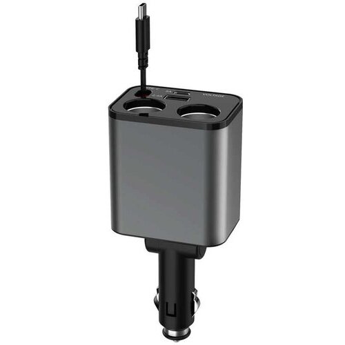 SUPER BRZI AUTO PUNJAČ PT-27 50W TYPE-C LIGHTINING KABL NA IZVLAČENJE 800mm Cene