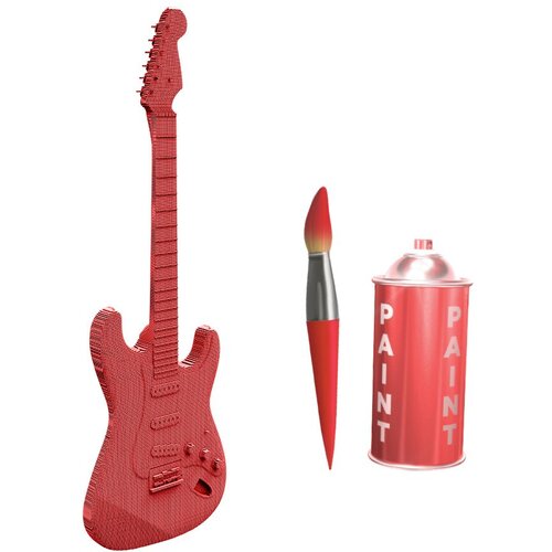 Cartonic 3D puzzle Gitara Slike