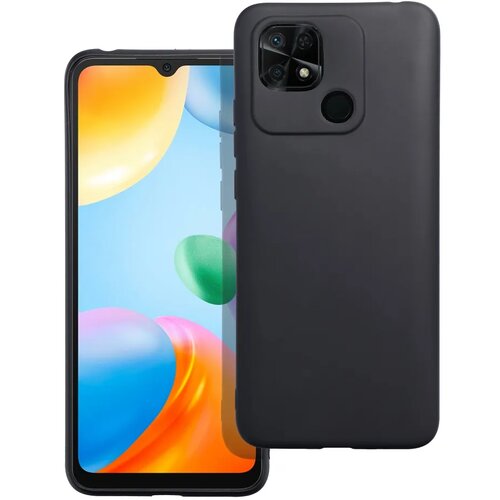  Gumijasti / gel etui Matte za Xiaomi Redmi 10C - črni Cene
