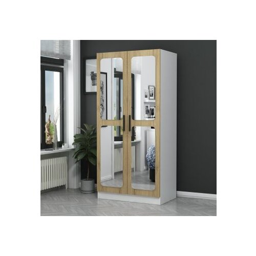 Hanah home ormar kale mirror walnut 190 Cene