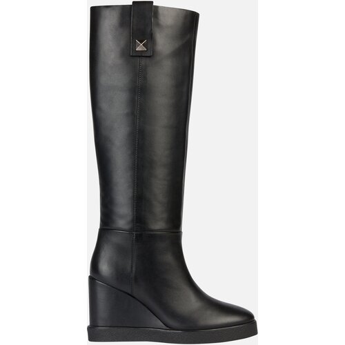 Geox Black women&amp;#039;s boots Wedge - Women&amp;#039;s Slike