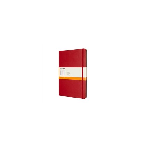 Moleskine Biježnica XL, tvrde korice, grimizno crvena - crte Cijene