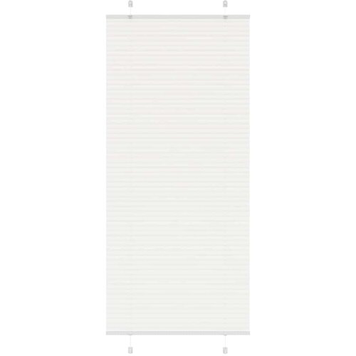 VidaXL Plisirana žaluzija Bela 90x200 cm &amp;Scaron;irina tkanine 89,4 cm Slike