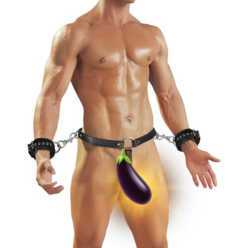 Erospace Bondage Set For Men Wild Play C13 Black Cene