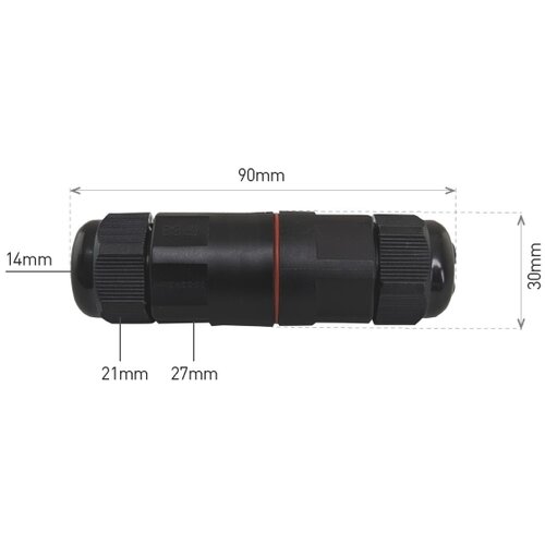  Kabelska spojka CWL 250V/16A IP68 3x2,5 mm&amp;sup2; Slike