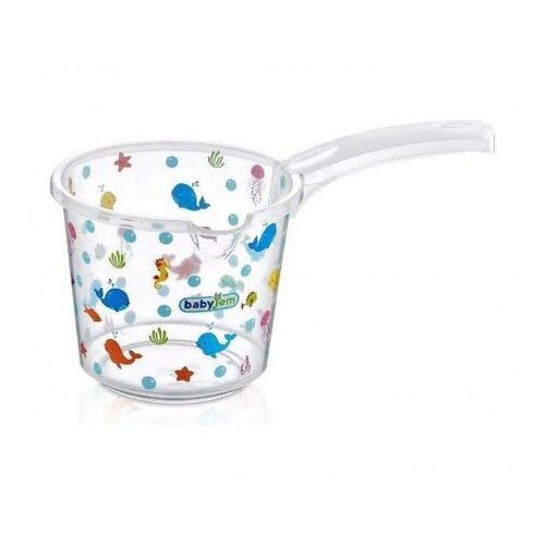 Babyjem bokal za kupanje white transparent ocean Slike