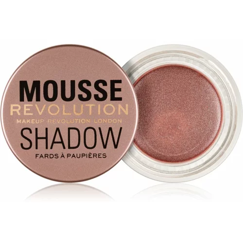 Makeup Revolution kremno senčilo - Mousse Shadow - Light Gold
