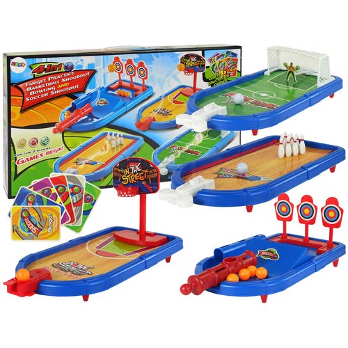  Set 4-u-1 arkadnih igara Ko&scaron;arka, Nogomet, Kuglanje, Pikado Cene