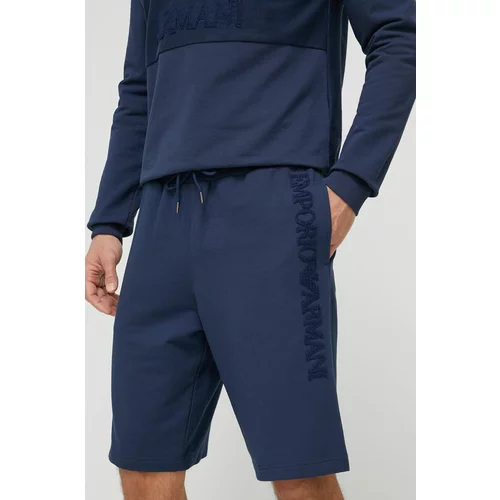Emporio Armani Underwear Kratke hlače za muškarce, boja: tamno plava