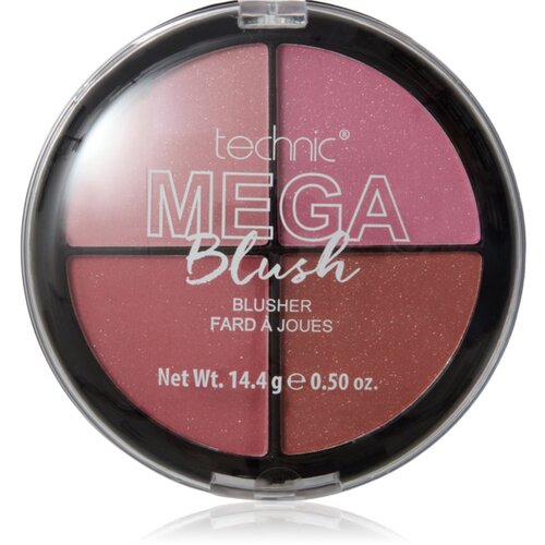 Technic_Cosmetics Mega Blush paleta rumenila 14.4 g Slike