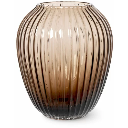 Kähler Design Vaza iz rjavega stekla Hammershøi, višina 18,5 cm