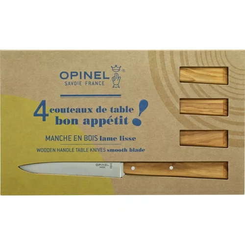  Set nožev "Bon Appetit!" - Olive Wood