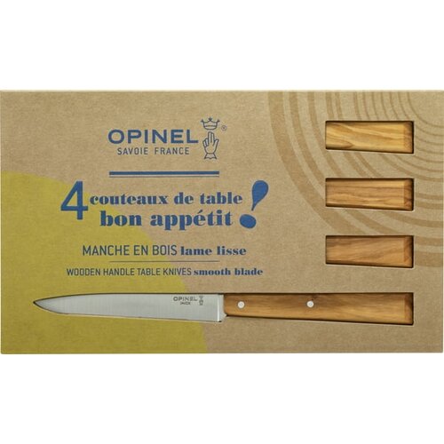  Set of 4 table knives Bon Appetit South Olive Wood No 125 Cijene