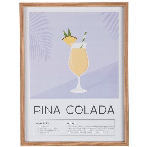 PT LIVING Slika 31,5x41,5 cm Pina Colada &amp;ndash; Slike