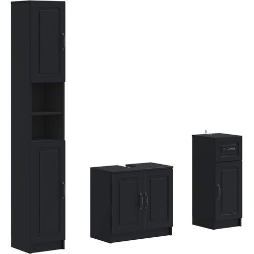  Set za kupaonicu od 3 dijela UTRECHT Konstruirano drvo Cijene
