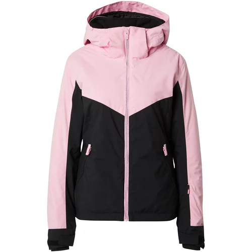 Roxy Športna jakna 'FREE JET' roza / črna