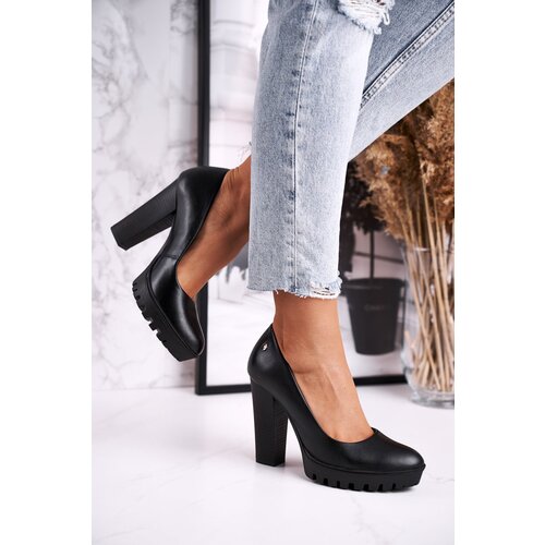 Maciejka Women's Pumps On A Block Heel Cene