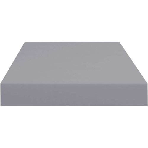 VidaXL plutajuće zidne police 4 kom sive 50 x 23 x 3,8 cm MDF Slike