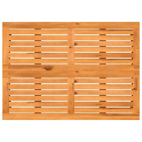  Vrtni stol s pločom od akacijevog drva sivi 105x75x72 cm poliratan - Siva 1 Slike