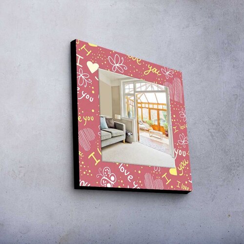 Wallity ogledalo MA-017, 50x50cm Cene