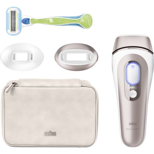 Braun Smart Skin Expert IPL7147 pametni IPL uređaj za uklanjanje dlačica na tijelo, lice, bikini zonu i pazuhe 1 kom Cijene